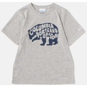 チャイルズハイツユースショートスリーブTシャツ PY2037 039 Columbia Grey Heather Mサイズ [アウトドア カットソー キッズ]
