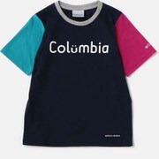 チャイルズハイツユースショートスリーブTシャツ PY2037 426 Columbia Navy Multi Mサイズ [アウトドア カットソー キッズ]