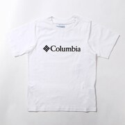 CSCベーシックロゴユースショートスリーブ AY0090 102 White Lサイズ [アウトドア カットソー キッズ]