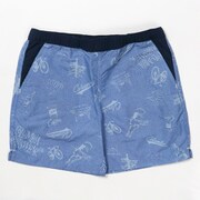 リープザリワーズユースパターンドショーツ PY4005 427 Portland Icons Sky Blue Sサイズ [アウトドア ショートパンツ キッズ]