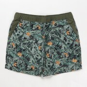 リープザリワーズユースパターンドショーツ PY4005 470 Flower Timberwolf Sサイズ [アウトドア ショートパンツ キッズ]