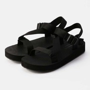 クスコピアストラップ YU0330 10 Black US5(23cm） [サンダル ユニセックス]