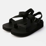 クスコピアストラップ YU0330 10 Black US9(27cm） [サンダル ユニセックス]