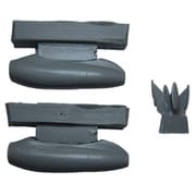 BRZBZ4003 ボーイング B737-200用JT8Dエンジン [1/144スケール レジン製パーツ]