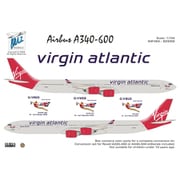 BRZBZ4058 エアバス A340-600 コンバージョンセット バージン航空 レベル用 [1/144スケール レジン製パーツ]