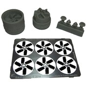 BRZBZ4082 ボーイング B787-8/9 GEnX-1Bエンジン用 ファンブレードエッチングパーツ BRZBZ4081用 [1/144スケール レジン製パーツ]