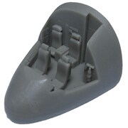 BRZBZ4085 ボーイングB787-8/9用操縦室 [1/144スケール レジン製パーツ]