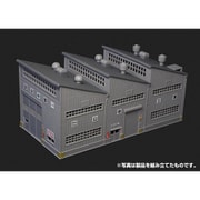2603 [Nゲージ 着色済み 工場建屋 1棟入り]