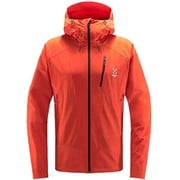 スカーン ハイブリッド ジャケット karn Hybrid Jkt Men 603851 3JR_Habanero Mサイズ [アウトドア ジャケット メンズ]