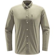 ブルーン ロングスリーブ シャツ Brunn LS Shirt Men 604395 3C5 LICHEN Sサイズ [アウトドア 長袖シャツ メンズ]