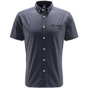 ブルーン ショートスリーブ シャツ Brunn SS Shirt Men 604396 4D8 DENSE BLUE Sサイズ [アウトドア 半袖シャツ メンズ]