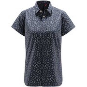 イドゥン ショートスリーブ ティー Idun SS Shirt Women 604002 4H6_DENSE BLUE FLOWER Sサイズ [アウトドア シャツ レディース]
