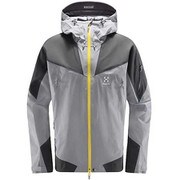 ロック スパイア ジャケット ROC SPIRE JACKET MEN 604357 38G_CONCRETE/MAGNETITE Mサイズ [アウトドア ジャケット メンズ]