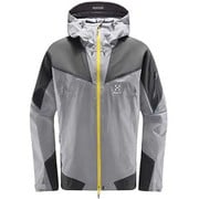 ロック スパイア ジャケット ROC SPIRE JACKET MEN 604357 38G_CONCRETE/MAGNETITE Lサイズ [アウトドア ジャケット メンズ]