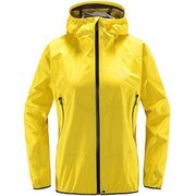 リムシリーズ コンプ ジャケット L.I.M Series Comp Jacket Women 604539 4HG Sil Yellow Mサイズ [アウトドア 防水ジャケット レディース]