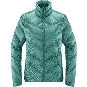 リムシリーズ エッセンス ジャケット L.I.M Essens JK Women 604611 4DG_Glacier Green Sサイズ [アウトドア ダウン レディース]