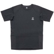 デルタ ハイブリッド T ショートスリーブ DELTA Hybrid T SS 020708 (J01) BLACK Mサイズ [アウトドア カットソー メンズ]