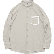 ドライ ストレッチ シャツ ロングスリーブ Dry Stretch Shirts 020823 LS (J20) LIGHT BEIGE Lサイズ [アウトドア カットソー メンズ]