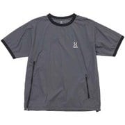 ウィンドシェル ティー ショートスリーブ2 Wind Shell T SS2 020709 J06 DARK GREY Sサイズ [アウトドア カットソー メンズ]