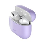 AirPods Pro用 セパレートシリコンケース パープル WIAPPOD-ABZ05