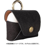 AirPods Pro用 デニムケース BK PAPPC-HF-BK19W