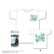 鬼滅の刃 ボトルTシャツ C柄/白 M [キャラクターグッズ]