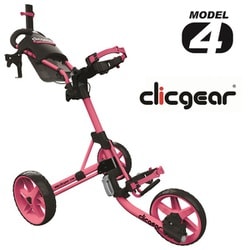 Clicgear（クリックギア）モデル4.0 プッシュカート ソフトピンク
