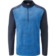 PING 20SS バーティカル 1/2 ジップ スノーケル ブルー/ネイビー M