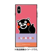 ghp7253-a-ipxs [iPhone XS ガラスハイブリッドケース くまモン A. グッド！]
