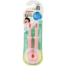 乳歯ブラシ レッスン段階4 （ピンク）2本入