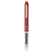 カスタマイズペン アイプラス for クレナ 限定デザイン 3本用ボディ リフィルセット仕様 0.4mm 黒・赤・青インキ バーガンディ BGH34LCRB