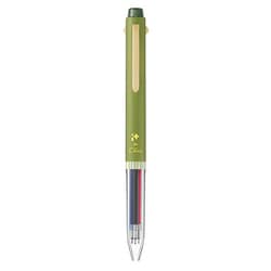 ヨドバシ Com ぺんてる Pentel Bgh34lcrd カスタマイズペン アイプラス For クレナ 限定デザイン 3本用ボディ リフィルセット仕様 0 4mm 黒 赤 青インキ オリーブグリーン 通販 全品無料配達