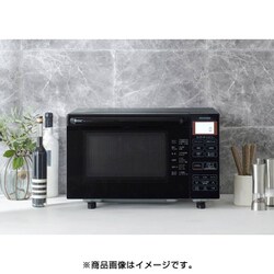 2021年製 アイリスオーヤマ オーブンレンジ BLMO-F1801 ブラック オーブンレンジ 18L フラットテーブル｜オーブンレンジ｜電子