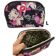 DO-BN301309 POUCH BETTY L BK ベティ 化粧ポーチ ブラック [キャラクターグッズ]