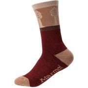 デオダッシュツリーソックス DEO DASH TREE SOCKS TOAPJB63 （WIN）ワイン 22-24cm [ランニングウェア ソックス メンズ]