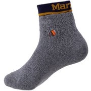 ワンポイントパイルソックス ONE-POINT PILE SOCKS TOAPJB64 （GY）グレー 22-24cm [ランニングウェア ソックス メンズ]