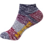 スラブアンクルソックス SLAB ANKLE SOCKS TOAPJB66 （NV）ネイビー 25-27cm [ランニングウェア ソックス メンズ]