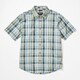 ライクケンハーフスリーブシャツ LYKKEN H/S SHIRT TOMPGA4406 （4995）クラッシュドミント Lサイズ [アウトドア シャツ メンズ]