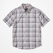 ライクケンハーフスリーブシャツ LYKKEN H/S SHIRT TOMPGA4406 （504）スレート Lサイズ [アウトドア シャツ メンズ]