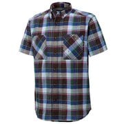 シーエルプラッドハーフスリーブシャツ CL PLAID H/S SHIRT TOMPJA75 （BNV）ブルーネイビー Mサイズ [アウトドア シャツ メンズ]