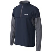 クライムスピードエアーロングスリーブジップ CLIMBR SPEED AIR L/S ZIP TOMPJB63 （NVST）ネイビー/スティール Lサイズ [アウトドア カットソー メンズ]