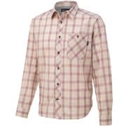 キューディープラッドロングスリーブシャツ QD PLAID L/S SHIRT TOMPJB74 （BG）ベージュ Lサイズ [アウトドア シャツ メンズ]