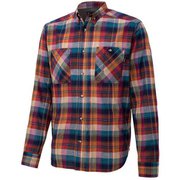 シーエルプラッドロングスリーブシャツ CL PLAID L/S SHIRT TOMPJB75 （PNV）パープルネイビー Sサイズ [アウトドア シャツ メンズ]