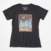 ウィメンズウッドブロックハーフスリーブティー WS WOODBLOCK H/S TEE TOWPGA4647 (1204)チャコールヘザー Sサイズ [アウトドア カットソー レディース]