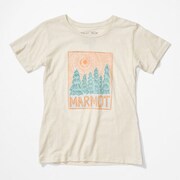 ウィメンズウッドブロックハーフスリーブティー WS WOODBLOCK H/S TEE TOWPGA4647 (3069)タートルダブヘザー Sサイズ [アウトドア カットソー レディース]