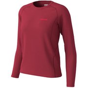 ウィメンズアセントロングスリーブクルー WS ASCENT L/S CREW TOWPJB40 (DRD)ダークレッド Mサイズ [アウトドア カットソー レディース]
