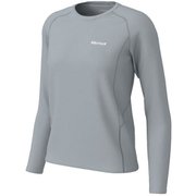 ウィメンズアセントロングスリーブクルー WS ASCENT L/S CREW TOWPJB40 (LGY)ライトグレー Mサイズ [アウトドア カットソー レディース]