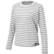ウィメンズボーダーロングスリーブクルー WS BORDER L/S CREW TOWPJB43YY (ROC)ロック Lサイズ [アウトドア カットソー レディース]