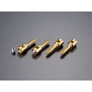 L型バナナ端子 4個 EVO-BLHG