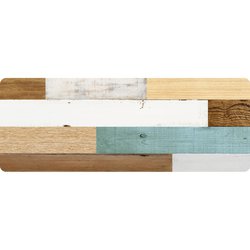ぷにぷにキッチンマット ミックスウッド ライト 45×120cm ND-9853